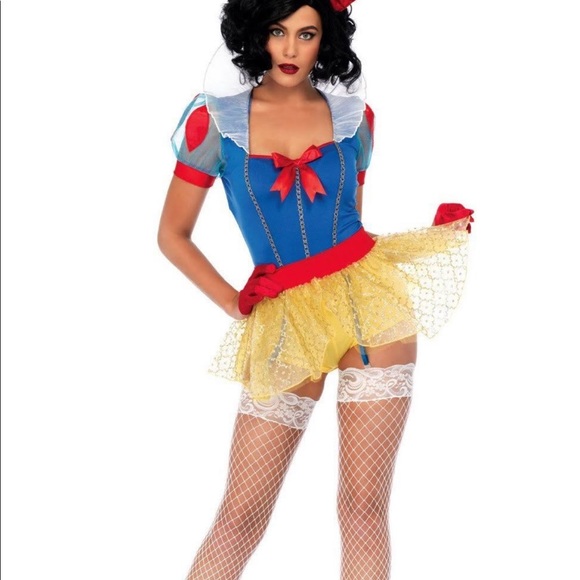 Sexy miss snow white costume Leg Avenue Halloween Fairy tales small